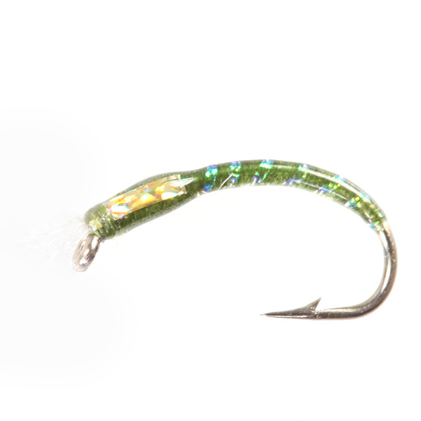 Zumbador Cuerpo de Vidrio Verde Oliva