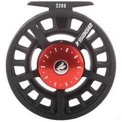 Carrete de mosca Sage 2200 black/blaze