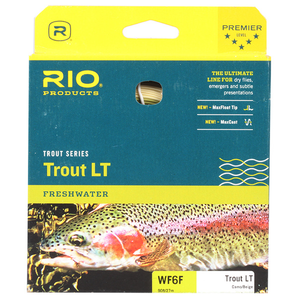 Línea de mosca Rio Trout LT (Light Touch) Double Taper Sage