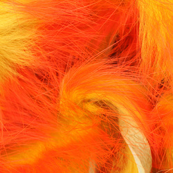 Hareline Tiras de piel de conejo con pelo Two Toned