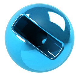 Cuentas de tungsteno FFGene Tungsten Anodized Slotted Beads (Small Hole)