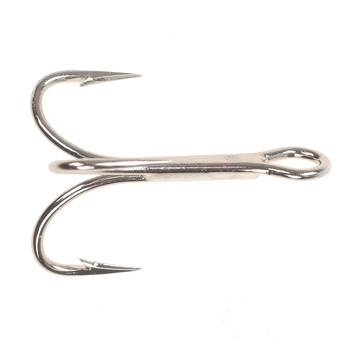 Anzuelos para mosca Partridge of Redditch X1S Salmon Stinger Treble - Silver