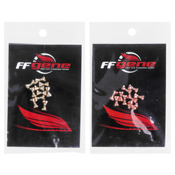 Ojos para moscas FFGene Tungsten Twin Eyes