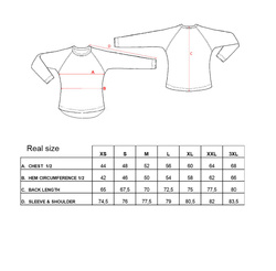 Camiseta térmica L/S Taimen Kerulen Merino - Midnight/Black