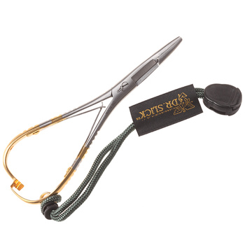 Pinza para guantes con tijeras y anilla dorada Dr Slick