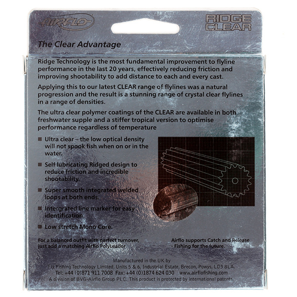 Línea de mosca Airflo Ridge Clear Delta Intermediate