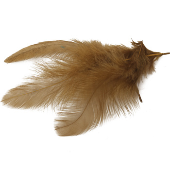 Wapsi plumas para hackle blando Matuka White