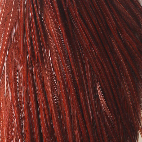 Hareline medio cuello de plumas