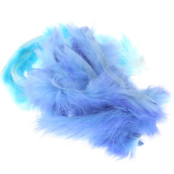 Hareline Tiras de piel de conejo con pelo Two Toned