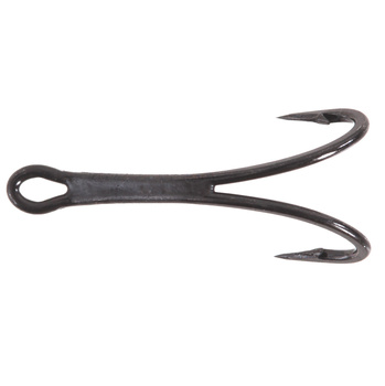 Anzuelos para mosca Partridge of Redditch CS16/2B Patriot Salmon Double - Black Nickel