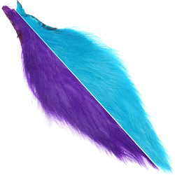 Media capa de plumas del cuello de gallo para streamers y agua salada Keough Hackle 1/2