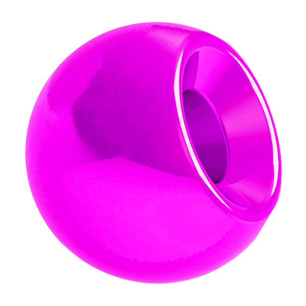 Bolas de latón de acabado metálico brillante FFGene
