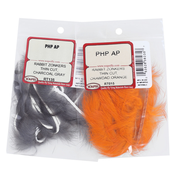 Tiras zonker de piel de conejo con pelo Thin Cut Wapsi