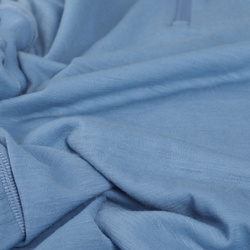 Taimen Tumnin camiseta de manga larga de lana merina - Ocean Blue