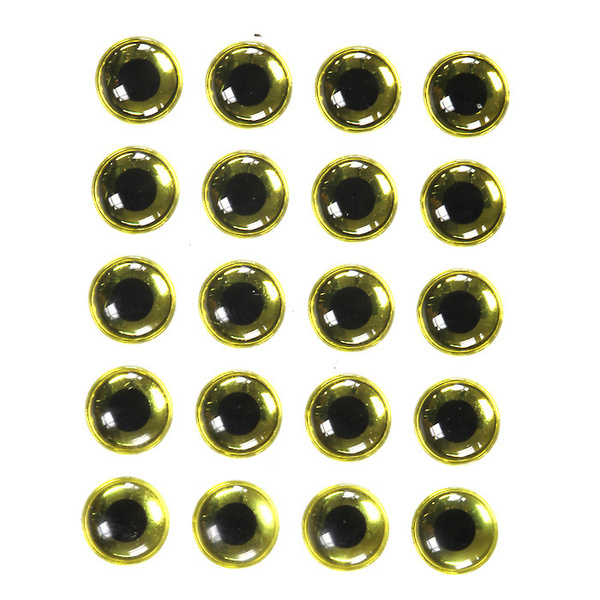 Ojos para moscas Sybai 3D Epoxy Eyes