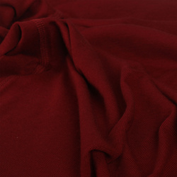 Taimen Ussuri Fresh Merino camiseta de manga corta de mezcla con lana merina - Burgundy