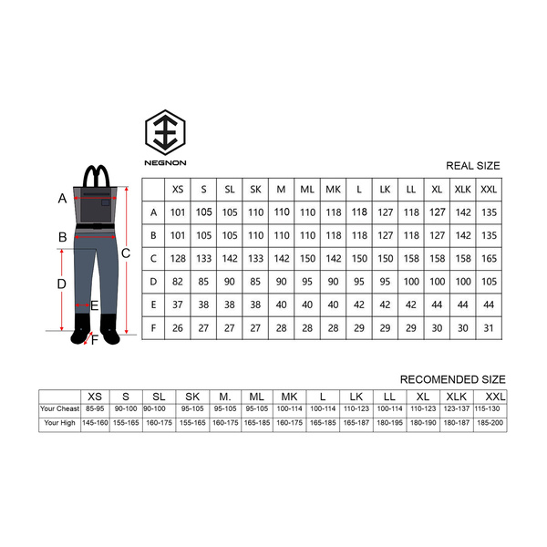 Vadeadores transpirables Negnon Alpha Velorum
