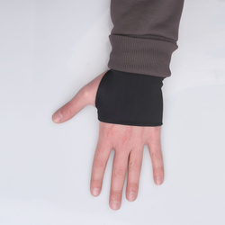 Sudadera con capucha y bordado Taimen Menza - Grey