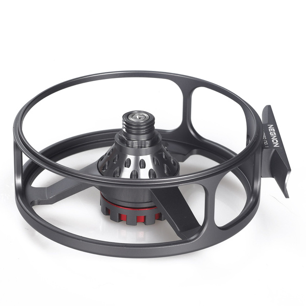 Carrete de mosca Negnon Calypso Titan Gray