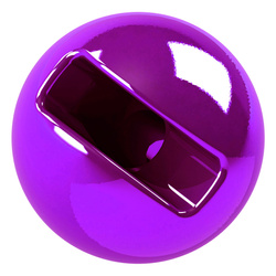 Cuentas de tungsteno FFGene Tungsten Anodized Slotted Beads (Small Hole)