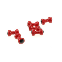 Ojos para moscas Wapsi Dumbbell Eyes Painted