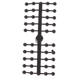 Ojos para moscas Hareline Mono Nymph Eyes