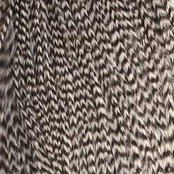 Hareline medio cuello de plumas