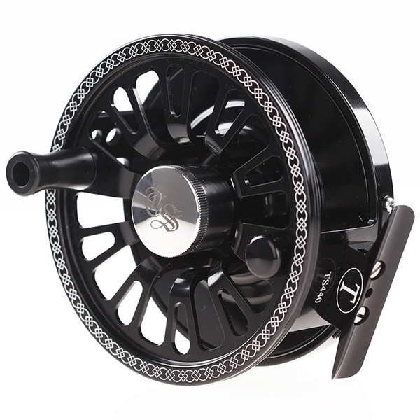 Carrete de mosca Tibor Spey (Jet Black)