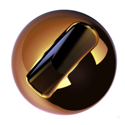Bolas de tungsteno ranuradas brillantes FFGene
