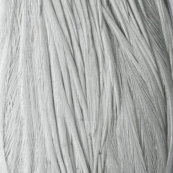 Hareline medio cuello de plumas