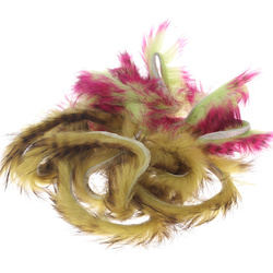 Hareline Tiras de piel de conejo con pelo Tiger Barred