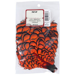 Wapsi Plumas del cuello de faisán de Lady Amherst