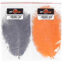 FFGene Plumas de avestruz para hackle