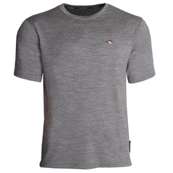 Camiseta de merino de manga corta Taimen Ider - Grey