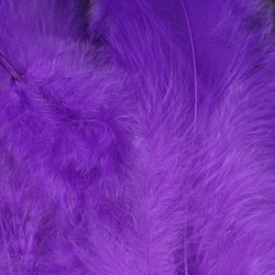 Wapsi plumas para hackle blando Matuka White