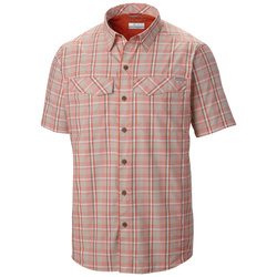 Camisa de pesca de manga corta Columbia Silver Ridge Multi Plaid
