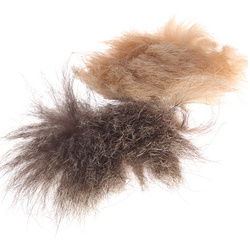 Hareline parche de piel con pelo de pósum Ozzie Possum