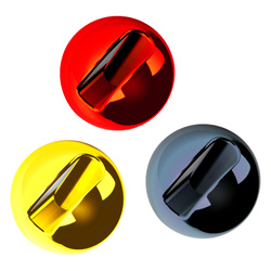 Cuentas de tungsteno FFGene Tungsten Slotted Bright Beads-6