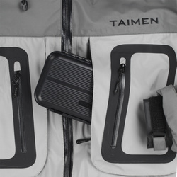 Chaqueta de vadeo Taimen Master Plus  Castlerock/Forest Gray