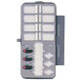 Sistema de cajas de moscas e insertos intercambiables C&F 3500 Series