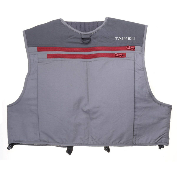 Chaleco de pesca a mosca Taimen Rauchua - Grey