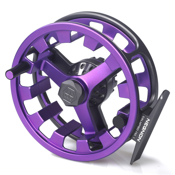 Carrete de mosca Negnon Calypso Titan Gray