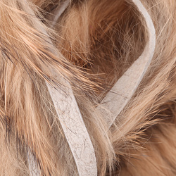 Hareline Tira de piel de conejo con pelo para zonker