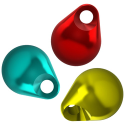 Cuentas de tungsteno FFGene Tungsten Beads Jig Off Metallic