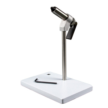 Torno de montaje de moscas Peak Non-Rotary Vise W/Pedestal Base