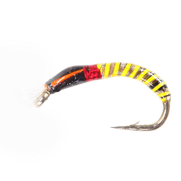 Zumbador Cuerpo de cristal Amarillo Oliva Negro