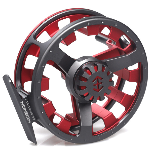 Carrete de mosca Negnon Calypso Titan Gray