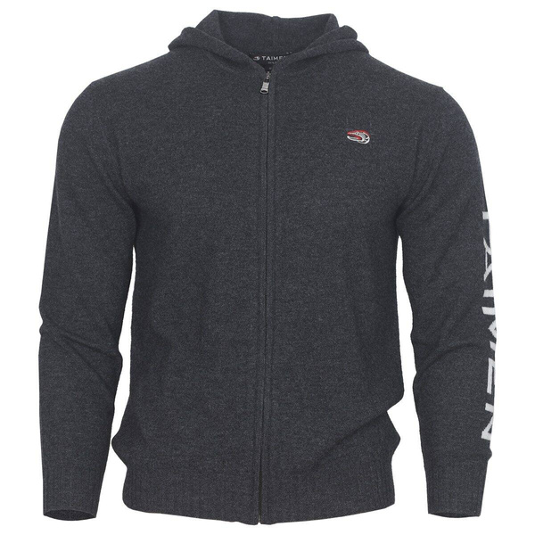 Sudadera de merino con capucha Taimen
