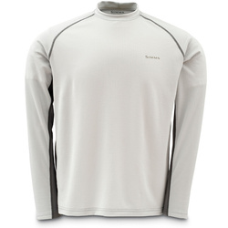 Camiseta térmica L/S Simms Waderwick Crew - Grey/Pewter