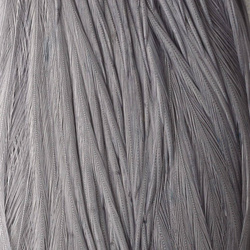 Hareline medio cuello de plumas